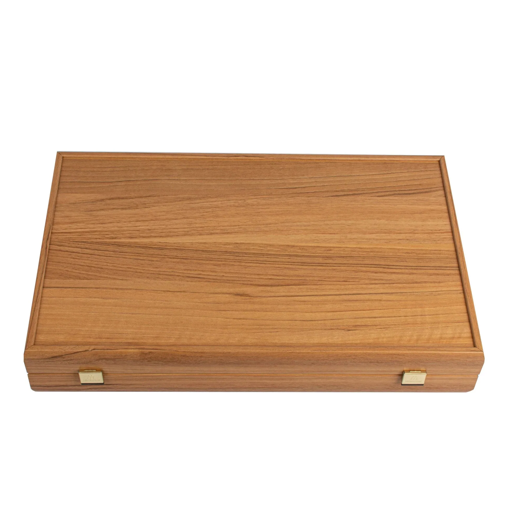 Backgammon en Bois et Cuir Vegan - Framboise - Image 7