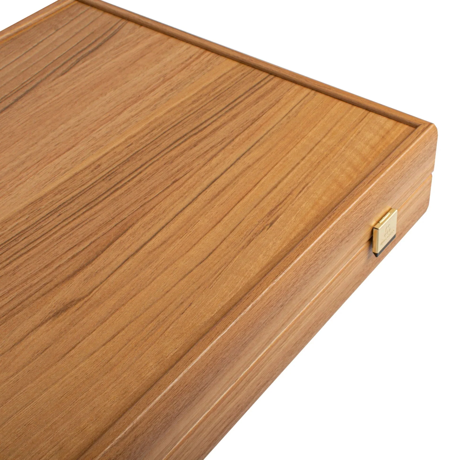 Backgammon en Bois et Cuir Vegan - Framboise - Image 8