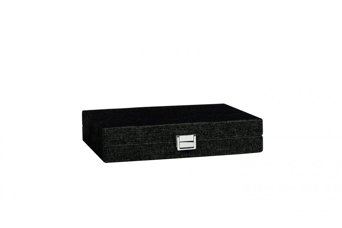 Backgammon Hector Saxe - Jean's Noir / Champagne - Moyen - Image 4