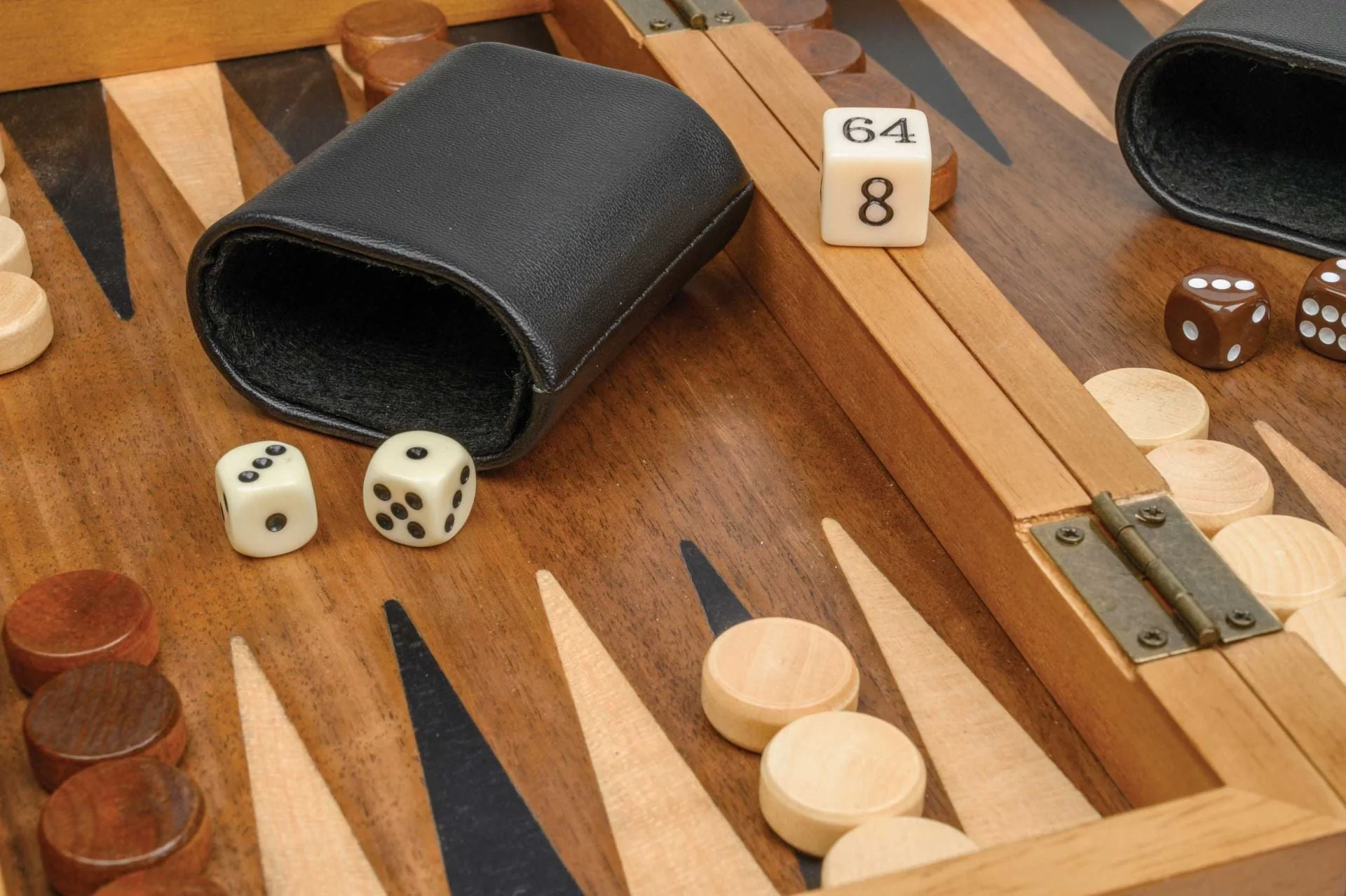 Backgammon noyer - Magnétique - Image 4