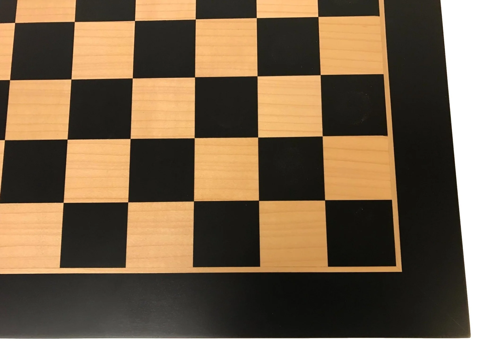 Plateau d'échecs / échiquier en poirier teinté et sycomore - Image 3