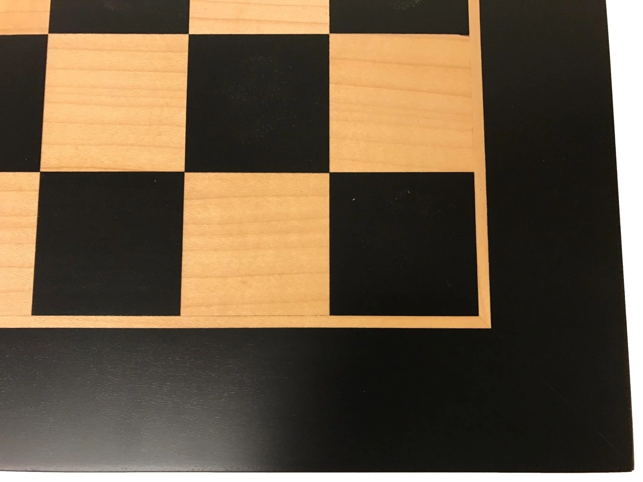 Plateau d'échecs / échiquier en poirier teinté et sycomore - Image 4