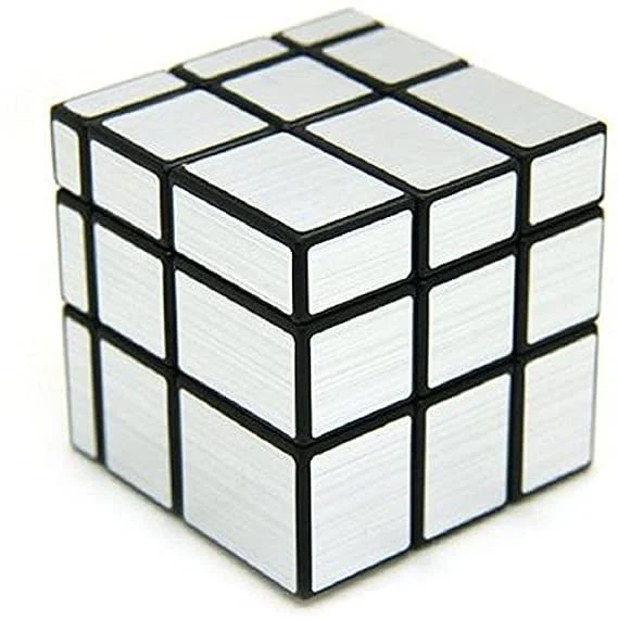Mirror cube - Silver / Gold - Image 4