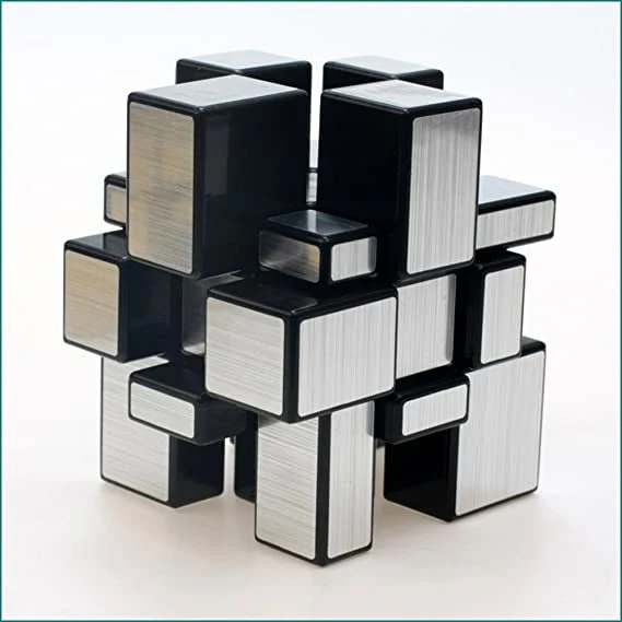 Mirror cube - Silver / Gold - Image 5